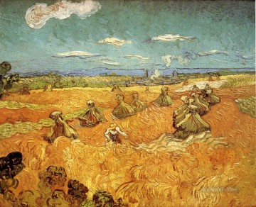 死神ヴィンセント・ファン・ゴッホと小麦の山 Oil Paintings